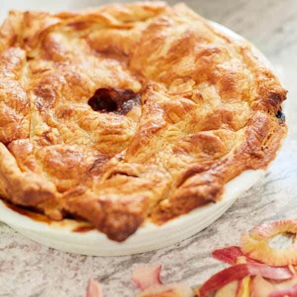 Portmeirion Sophie Conran Round Pie Dish White