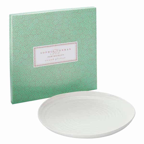 Portmeirion Sophie Conran Round Platter White