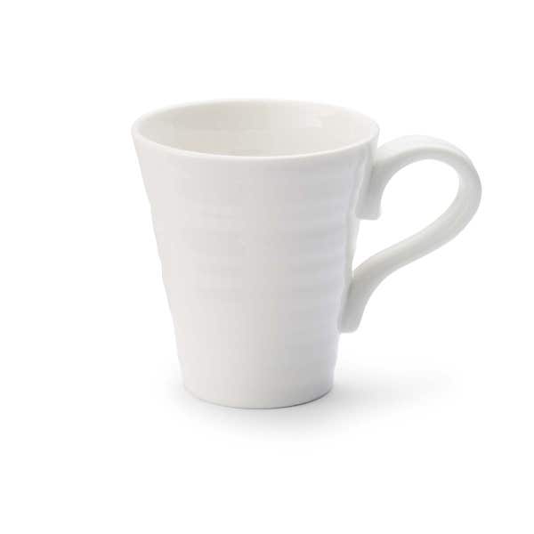 Portmeirion Sophie Conran Set Of 2 Mugs White