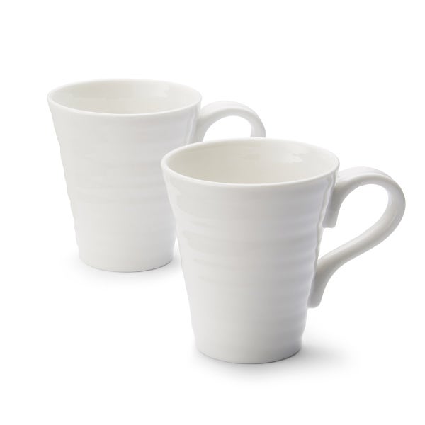 portmeirion Sophie Conran Set of 2 Mugs White