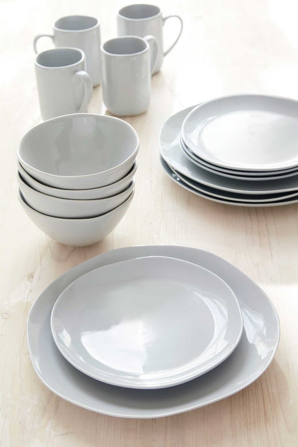 Portmeirion Sophie Conran Set Of 4 Arbor Mugs Grey