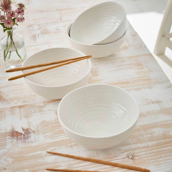 Portmeirion Sophie Conran Set Of 4 Noodle Bowls