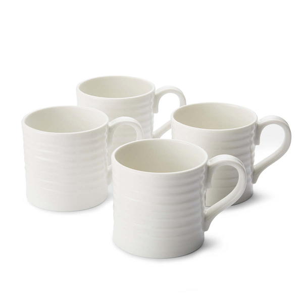 portmeirion Sophie Conran Set of 4 Short Mugs