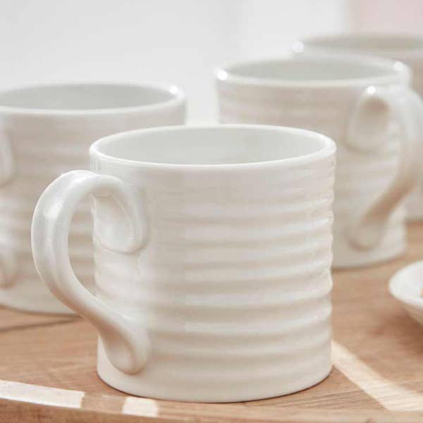 Portmeirion Sophie Conran Short Mug White