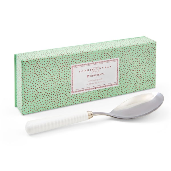 Portmeirion Sophie Conran Silver Serving Spoon
