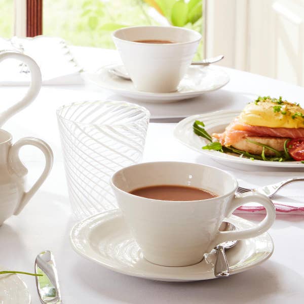 Portmeirion Sophie Conran Teacup & Saucer White