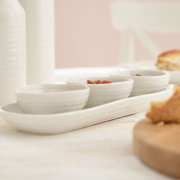 Portmeirion Sophie Conran Three Bowl & Tray Set