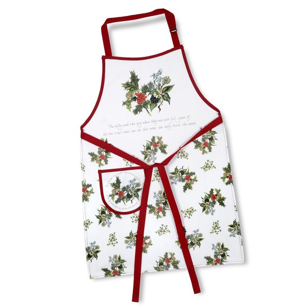 Portmeirion The Holly And The Ivy Cotton Apron