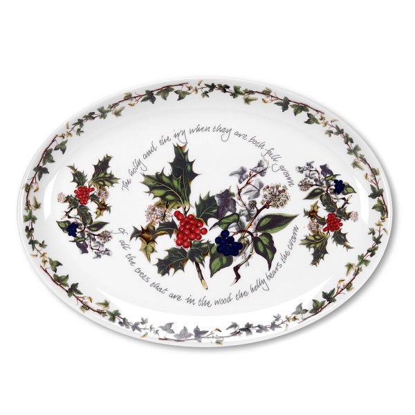portmeirion The Holly and the Ivy Platter