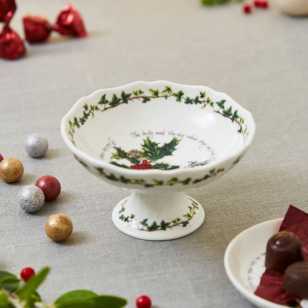 Portmeirion The Holly And The Ivy Scalloped Dish