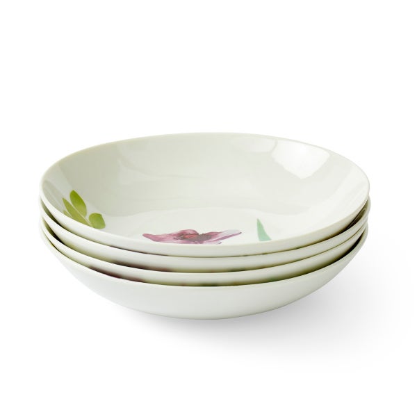 portmeirion Water Garden Set of 4 Pasta Bowls