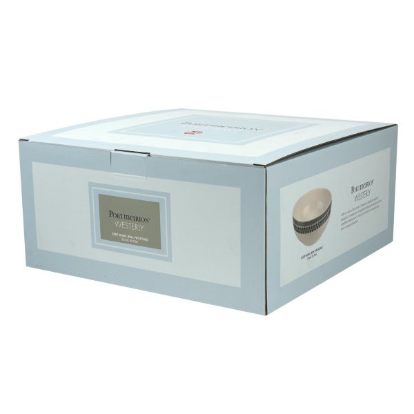 Portmeirion Portmeirion Westerly Grey 10.75 Inch Deep Bowl