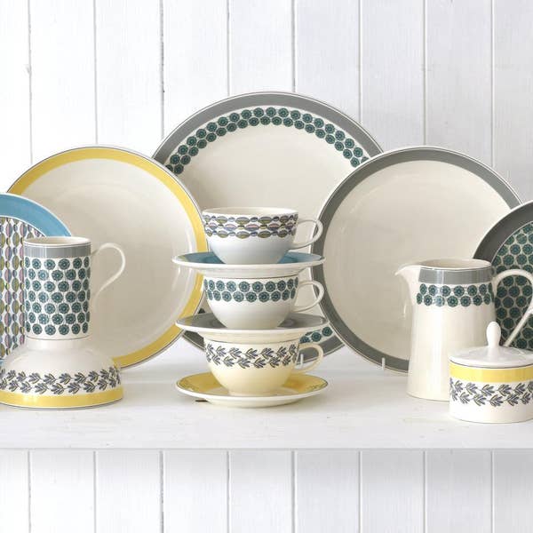 Portmeirion Portmeirion Westerly Grey 8.5 Inch Pasta Bowl