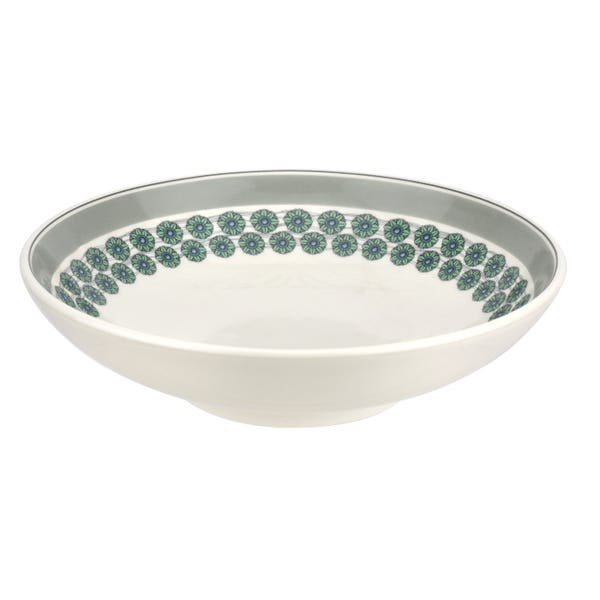 portmeirion Portmeirion Westerly Grey 8.5 Inch Pasta Bowl