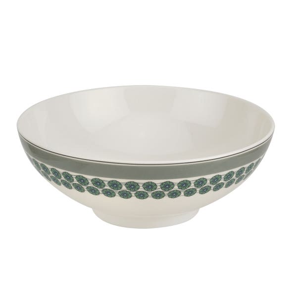portmeirion Portmeirion Westerly Grey 9.5 Inch Deep Bowl