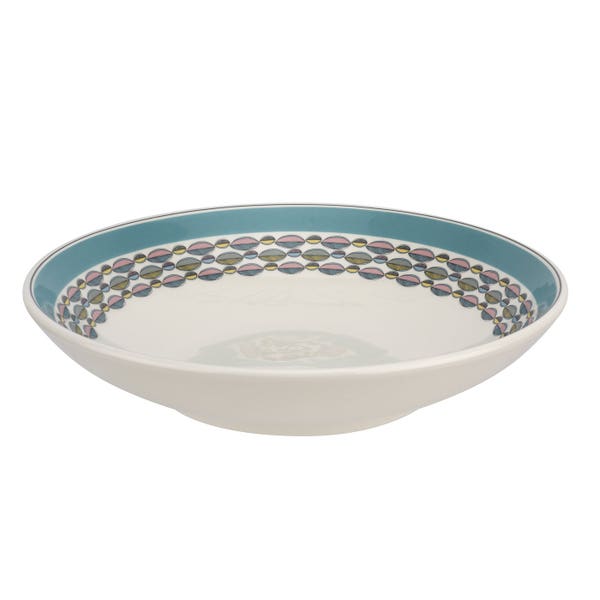 portmeirion Portmeirion Westerly Turquoise 10 Inch Low Bowl