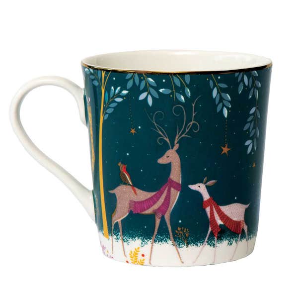 Portmeirion Woodland Tales Mug Deer & Robin
