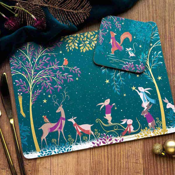 Portmeirion Woodland Tales Set Of 4 Placemats