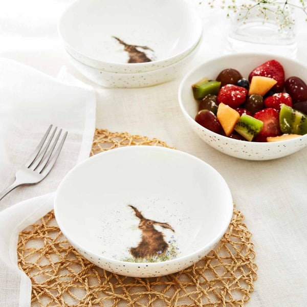 Portmeirion Wrendale Designs Hare Set Of 4 Bowls