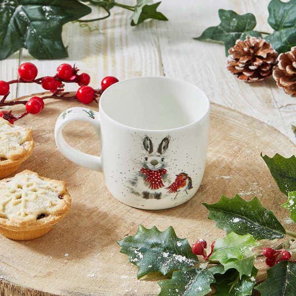 Portmeirion Wrendale Designs Snow Angel Mug