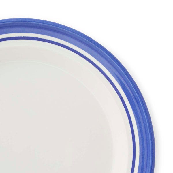 Portmeirion Potter's Stripe Set Of 4 Side Plates Blue