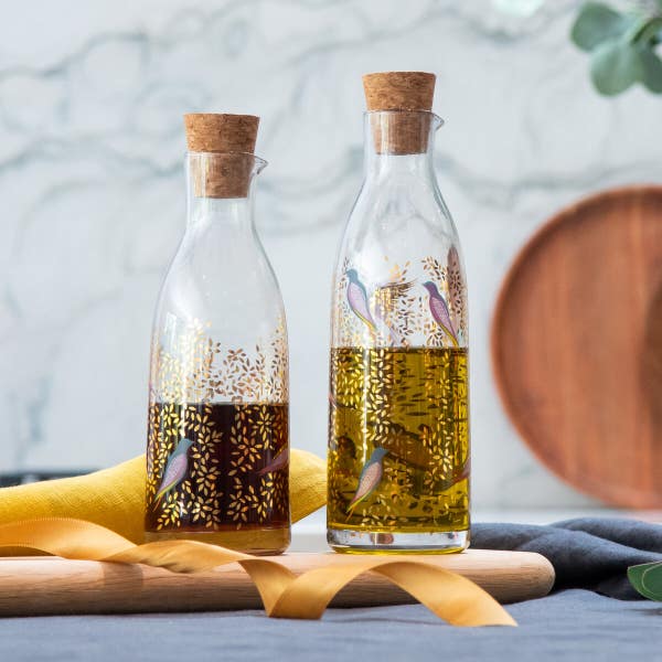 Portmeirion Sara Miller Chelsea Glass Oil & Vinegar Set