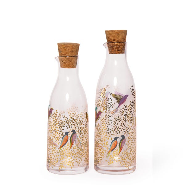 portmeirion Sara Miller Chelsea Glass Oil & Vinegar Set