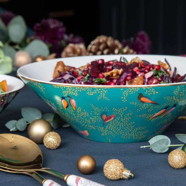 Portmeirion Sara Miller Chelsea Large Salad Bowl Green