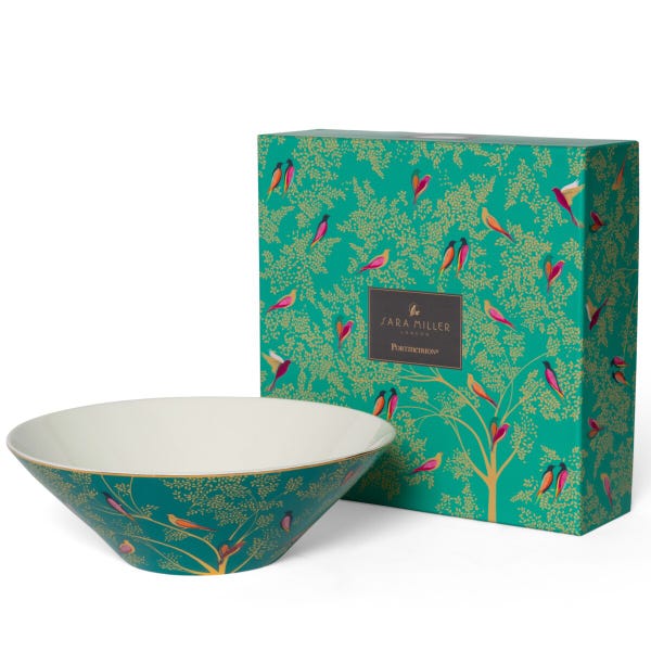 Portmeirion Sara Miller Chelsea Large Salad Bowl Green