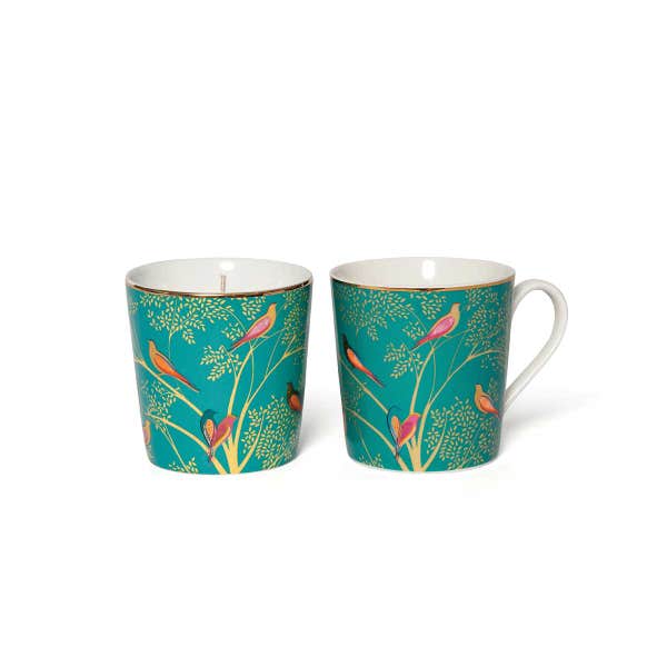 portmeirion Sara Miller Chelsea Mug and Candle Gift Set