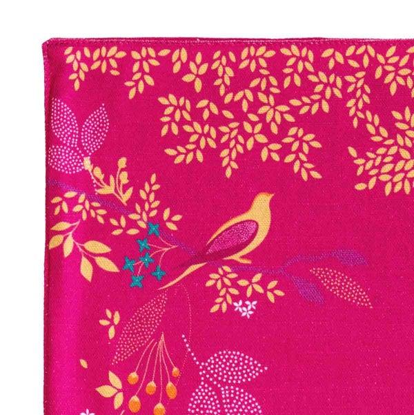 Portmeirion Sara Miller Chelsea Set Of 2 Napkins Pink
