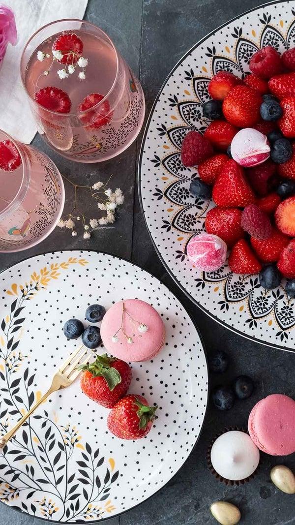 Portmeirion Sara Miller Chelsea Set Of 4 Pastry Forks