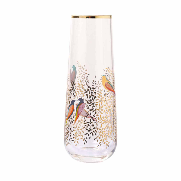 portmeirion Sara Miller Chelsea Single Stem Glass Vase