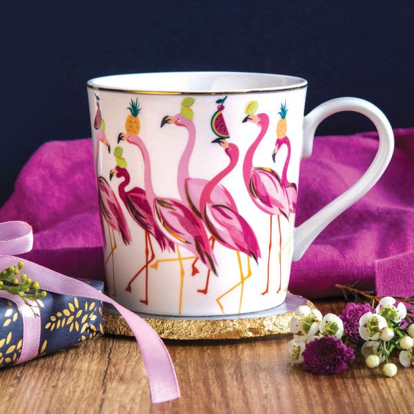 Portmeirion Sara Miller Gifting Fabulous Flamingo Mug