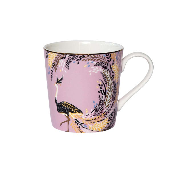 Portmeirion Sara Miller Gifting Ostrich Tail Feathers Mug