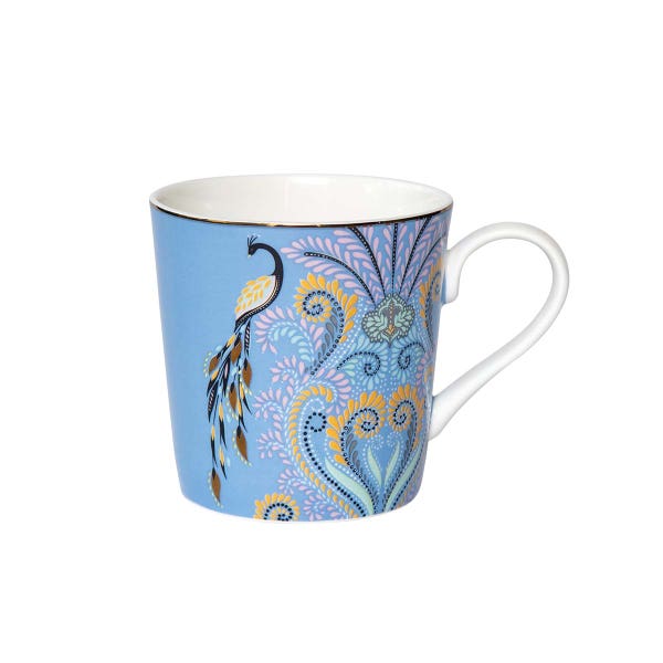 Portmeirion Sara Miller Gifting Peacock Filigree Mug