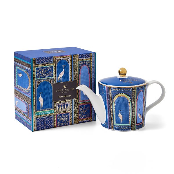 portmeirion Sara Miller India Lattice Windows Teapot