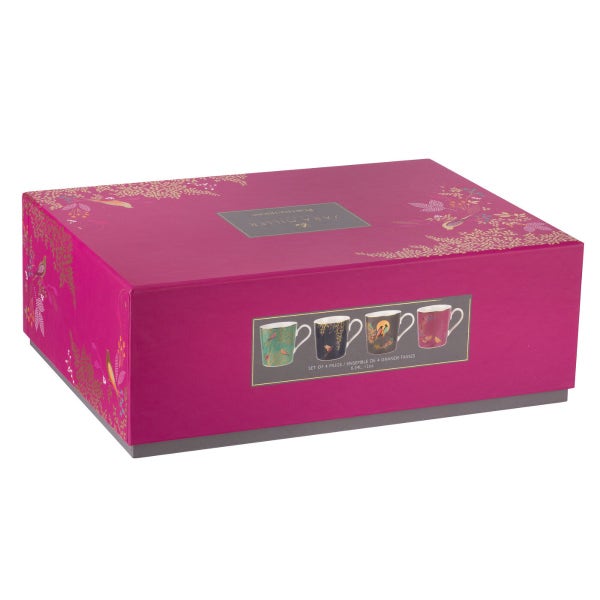 Portmeirion Sara Miller London Portmeirion Chelsea Set Of 4 Assorted Mugs