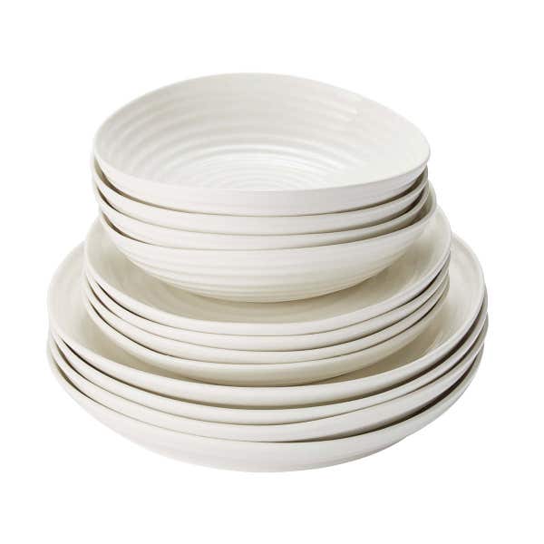 Portmeirion Sophie Conran 12 Piece Coupe Dinner Set