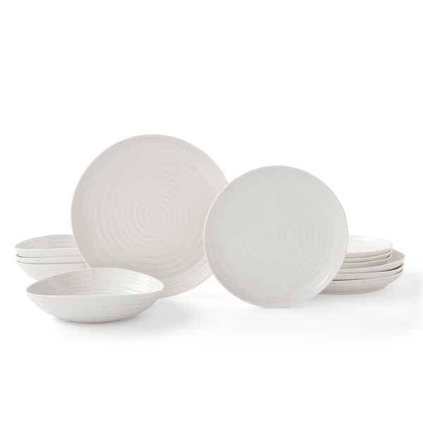 portmeirion Sophie Conran 12 Piece Coupe Dinner Set