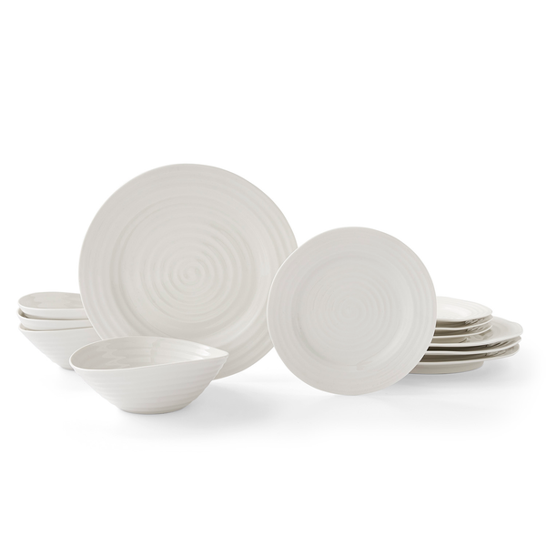 portmeirion Sophie Conran 12 Piece Dinner Set White