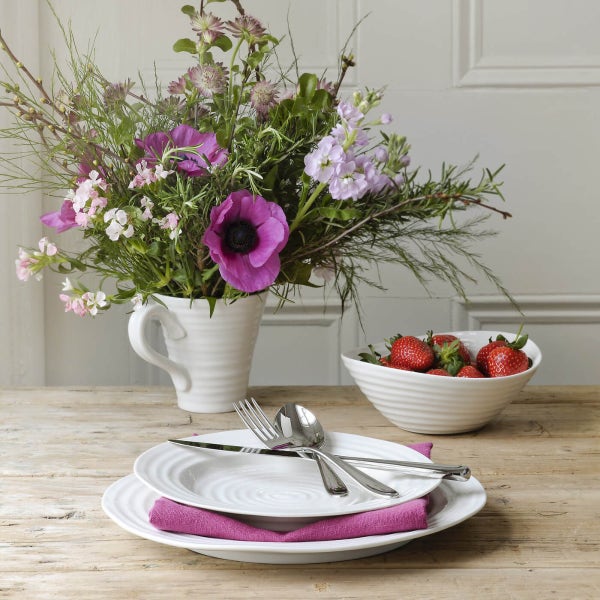 Portmeirion Sophie Conran 20 Piece Dinner Set White