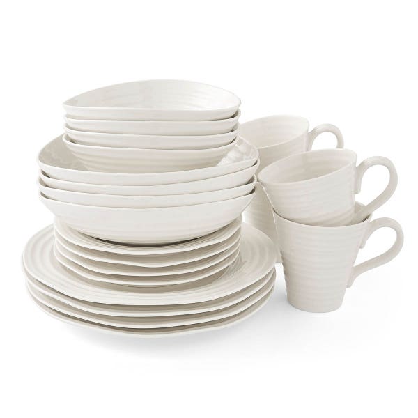 Portmeirion Sophie Conran 20 Piece Dinner Set White
