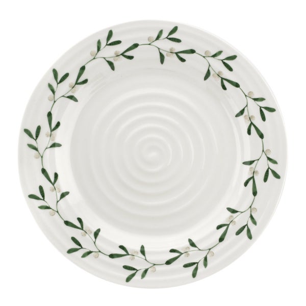 portmeirion Sophie Conran 4 Mistletoe Dinner Plates