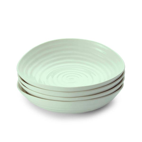 portmeirion Sophie Conran Celadon Set of 4 Pasta Bowls