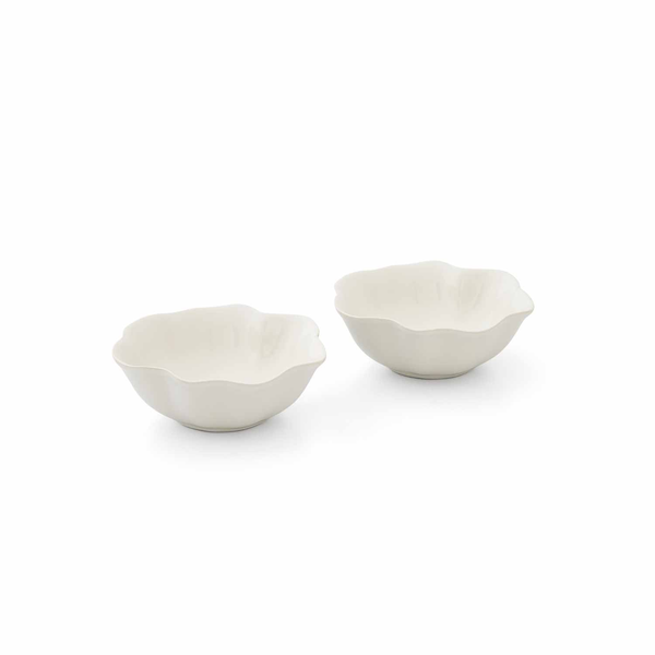 Portmeirion Sophie Conran Floret 2 Small Bowls Cream