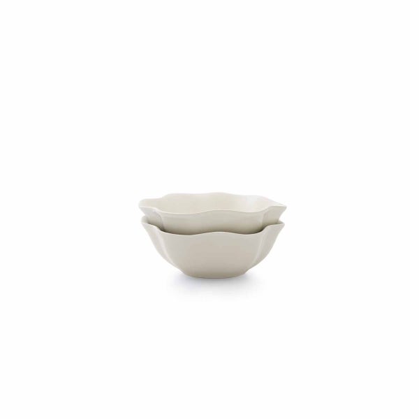 portmeirion Sophie Conran Floret 2 Small Bowls Cream