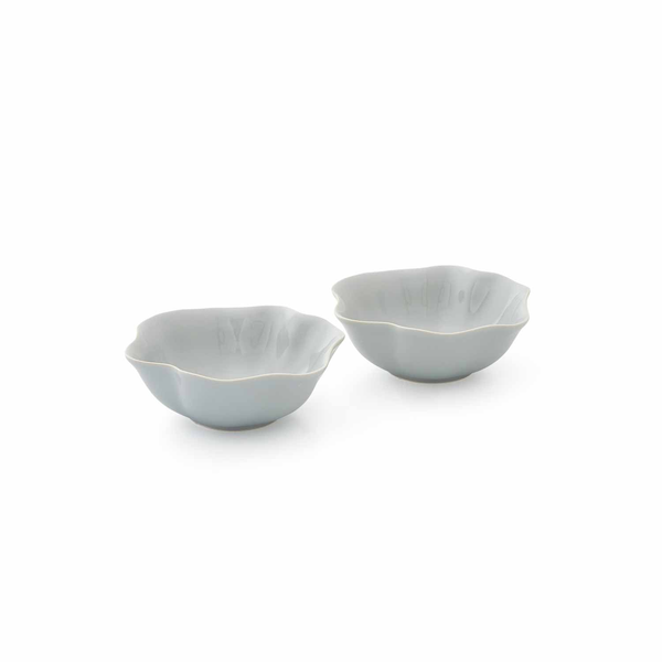 Portmeirion Sophie Conran Floret 2 Small Bowls Grey