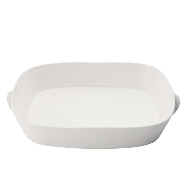 portmeirion Sophie Conran Handled Roasting Dish White