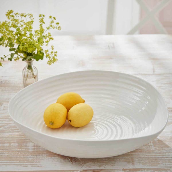 Portmeirion Sophie Conran Large Statement Bowl White